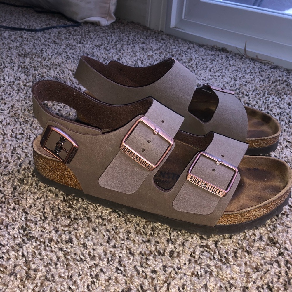 Birkenstock - Milano Birkibuc in Mocha